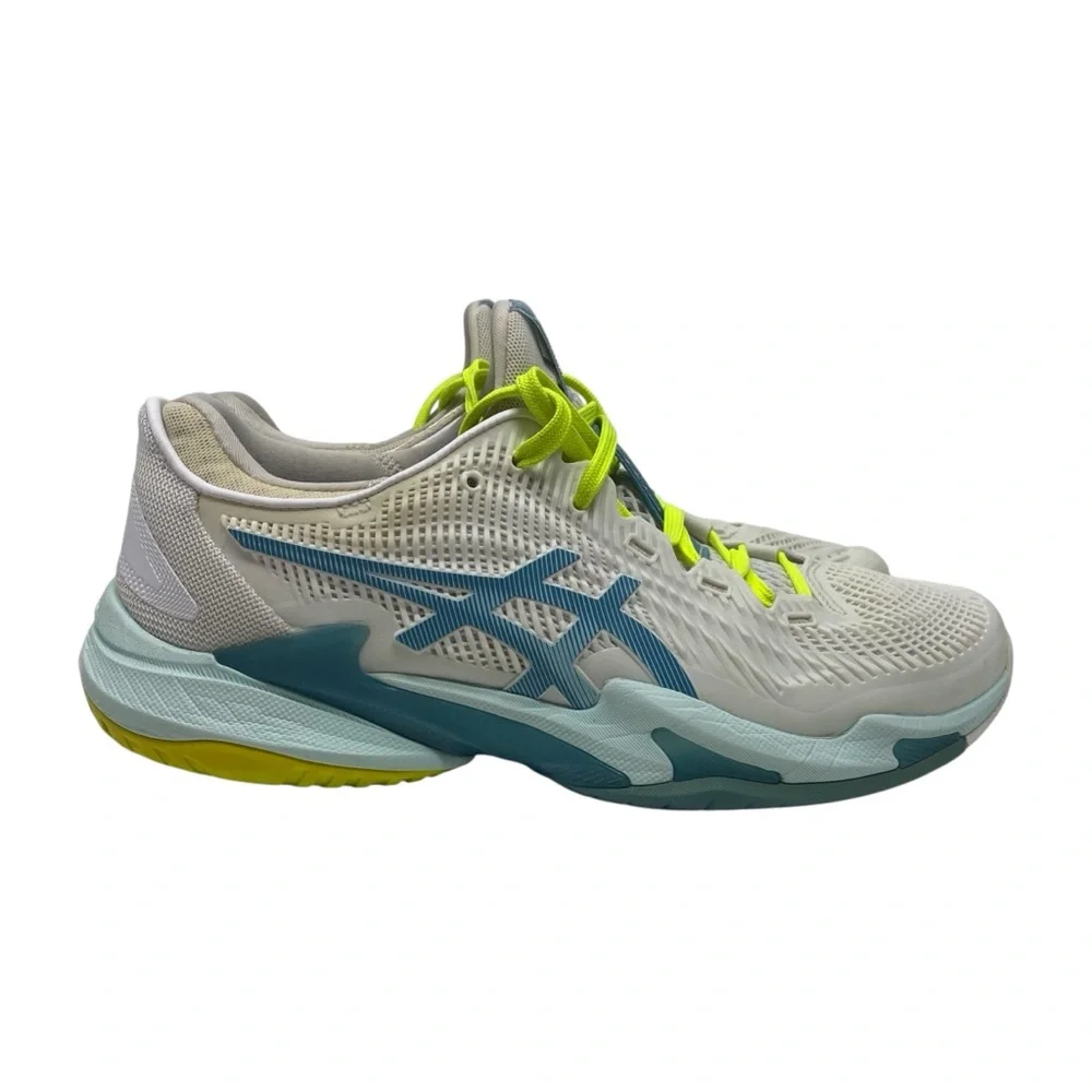 ASICS Wmns Court FF 3 White Soothing Sea‎ 1042A220-102 Women’s Size 8.5